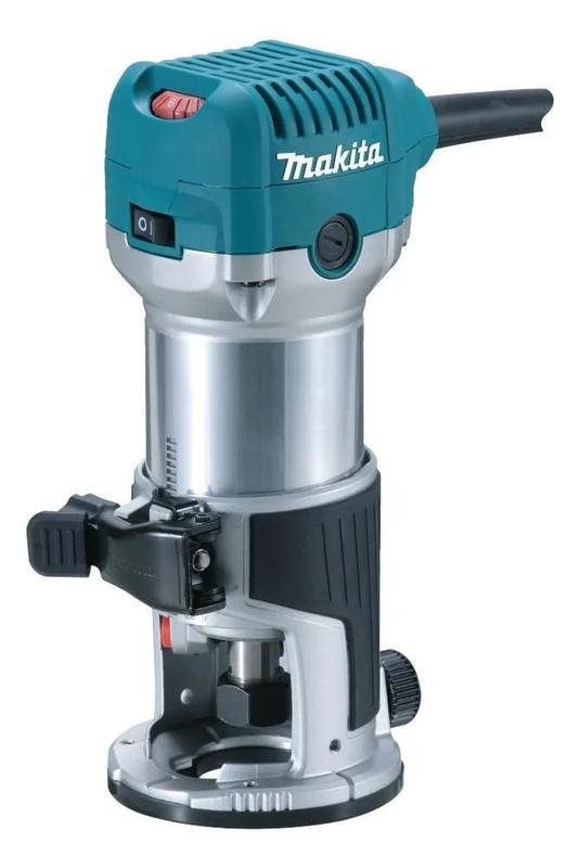 3X Tupia Manual 710W Para Pinça De 1/4Pol. - Rt0700C Makita